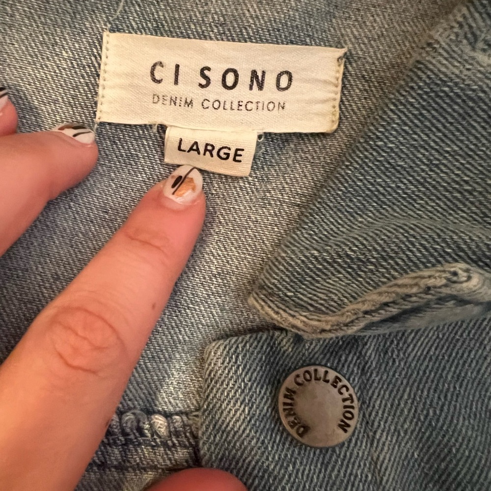 Distressed Jean Jacket - Picture 3 of 3